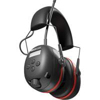 &eacute;couteurs AM/ FM Air Defender noir & Rouge, Style Bandeau, 24 dB Toolneeds Inc.
