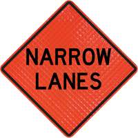 Quadra Flex Roll-Up Sign with Traffic Control Person Ahead Symbol Toolneeds Inc.