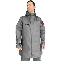 CoreMAX FR 35" Jacket with Attached Hood, Small, Grey Toolneeds Inc.
