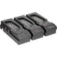 Emballage de chargeur de pile &agrave; trois postes Versaflo  pour APR motoris&eacute; TR-300+ Toolneeds Inc.