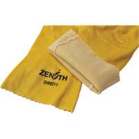 Rough-Finish Chemical-Resistant Gloves, Size 9, 12" L, PVC, Interlock Inner Lining, 47-mil Toolneeds Inc.