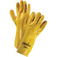 Rough-Finish Chemical-Resistant Gloves, Size 9, 14" L, PVC, Interlock Inner Lining, 47-mil Toolneeds Inc.