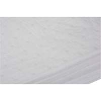 Bonded Sorbent Pad, Oil Only, 15" x 19", 10 gal. Absorbancy Toolneeds Inc.