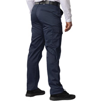 Big Flex Cargo Pants, Poly-Cotton/Spandex, Navy Blue, Size 46, 30 Inseam Toolneeds Inc.