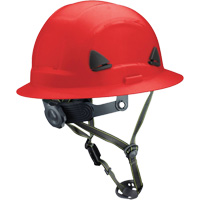 Casque Fibre Metal de style escalade avec bordure compl&egrave;te, R&eacute;pond aux normes CSA type 2, Suspension Rochet, Non ventil&eacute; Toolneeds Inc.