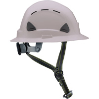 Casque Fibre Metal de style escalade avec bordure compl&egrave;te, R&eacute;pond aux normes CSA type 2, Suspension Rochet, Ventil&eacute; Toolneeds Inc.