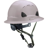 Casque Fibre Metal de style escalade avec bordure compl&egrave;te, R&eacute;pond aux normes CSA type 2, Suspension Rochet, Ventil&eacute; Toolneeds Inc.