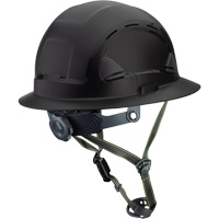 Casque Fibre Metal de style escalade avec bordure compl&egrave;te, R&eacute;pond aux normes CSA type 2, Suspension Rochet, Ventil&eacute; Toolneeds Inc.