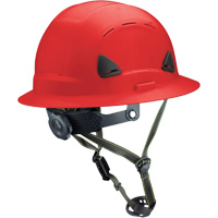 Casque Fibre Metal de style escalade avec bordure compl&egrave;te, R&eacute;pond aux normes CSA type 2, Suspension Rochet, Ventil&eacute; Toolneeds Inc.