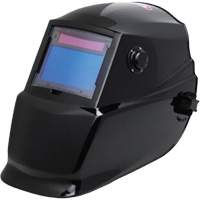 Auto Darkening Welding Helmet, 3.78" L x 2.05" W View Area, 9 - 13 Shade Range Toolneeds Inc.