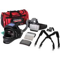 VIKING 3250D FGS&reg; Auto-Darkening PAPR with Extended Battery, Welding Helmet, Lithium-Ion Battery Toolneeds Inc.