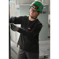 GRIDIRON Long Sleeve Pocket T-Shirt, Women's, X-Small, Blue Toolneeds Inc.