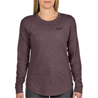 FREEFLEX Long-Sleeve Hybrid T-Shirt, Women's, X-Small, Purple Toolneeds Inc.