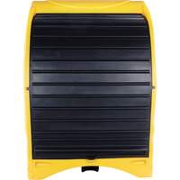 4-Drum Hard Cover Spill Pallet, 68.11" L x 61.61" W x 83.07" H, 1433 lbs. Load Capacity Toolneeds Inc.