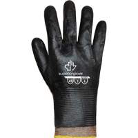 Dexterity Pro Gloves, Size 7, 21 Gauge, Foam Nitrile Coated, TenActiv Shell, ASTM ANSI Level A9 Toolneeds Inc.