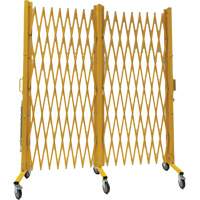 Expandable Barrier, 84" H x 20' L, Yellow Toolneeds Inc.