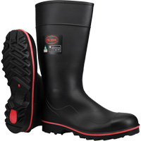 Bottes de s&eacute;curit&eacute; Boss Footwear avec r&eacute;sistance int&eacute;grale aux d&eacute;charges &eacute;lectriques, M&eacute;lange de polym&egrave;res/PVC, Embout Acier, Pointure 4 Toolneeds Inc.