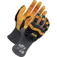 Cut-X&reg; Cut-Resistant Touchscreen Impact Gloves, 6, Foam Nitrile Palm, Elastic Cuff Toolneeds Inc.