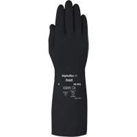 AlphaTec 38001PP Medium Duty Chemical-Resistant Gloves, Size 7, 14" L, Butyl Rubber, 14-mil Toolneeds Inc.