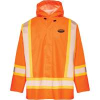 R804 Hurricane Rain Jacket, Small, High Visibility Orange Toolneeds Inc.