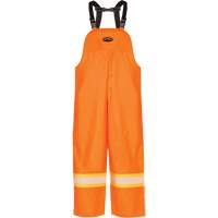 R805 Hurricane Bib Pants, Small, High Visibility Orange Toolneeds Inc.