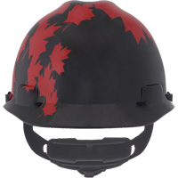 Specialty V-Gard&reg; Hard Hat, Ratchet Suspension, Black/Red Toolneeds Inc.