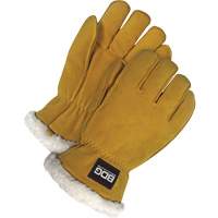 Gants de conducteur, Moyen, Paume en Cuir de daim refendu, Tissu-laine Toolneeds Inc.