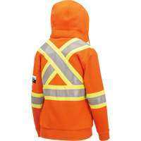 Heavyweight Safety Hoodie, Women's, X-Small, High Visibility Orange Toolneeds Inc.