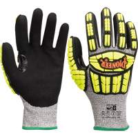 Cut and Impact-Resistant Gloves, Small, Synthetic Palm, Knit Wrist Cuff Toolneeds Inc.