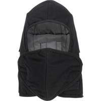 Pioneer 766A Flame-Resistant Quilted Hard Hat Liner with Detachable Mouthpiece, Black/Grey, Cotton/FR-Tech&reg;/Modacrylic/Nylon Toolneeds Inc.