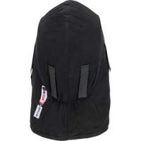 Pioneer 766A Flame-Resistant Quilted Hard Hat Liner with Detachable Mouthpiece, Black/Grey, Cotton/FR-Tech&reg;/Modacrylic/Nylon Toolneeds Inc.