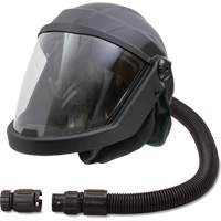 Masque respiratoire &agrave; adduction d'air et casque avec valve anti-refoulement DEFENDER, Universel, Pi&egrave;ce faciale Toolneeds Inc.