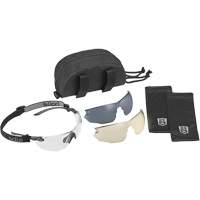Combat Safety Glasses Kit, Clear/Copper/Smoke Lens, Anti-Fog/Anti-Scratch, ANSI Z87+ Toolneeds Inc.