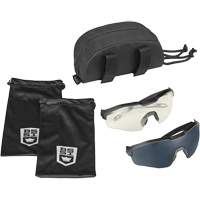 MY6 Safety Glasse Eyeshield Kit, Clear/Smoke Lens, Anti-Fog/Anti-Scratch, ANSI Z87+ Toolneeds Inc.