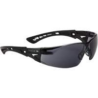 Rush+ BSSI Safety Glasses, Smoke/Grey Lens, Anti-Fog/Anti-Scratch, ANSI Z87+ Toolneeds Inc.