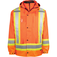 High-Visibility 7-in-1 Jacket, Polyester, High Visibility Orange, X-Small Toolneeds Inc.