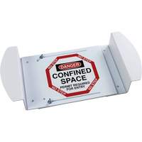 "Danger Confined Space Permit Required For Entry" Manhole Sign, 21" x 30", Polystyrene, English Toolneeds Inc.