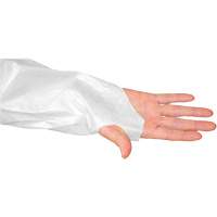 CoverMe Gown with Thumbholes, One Size, White, Polyethylene Toolneeds Inc.
