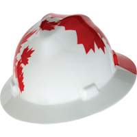 Casque de protection V-Gard &agrave; fentes s&eacute;rie Canadian Freedom, Suspension Rochet, Non ventil&eacute; Toolneeds Inc.