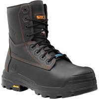 Metpro Flex Work Boots with Metguard, Leather, Size 4, Impermeable Toolneeds Inc.