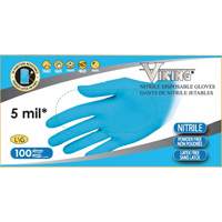 34600 Disposable Gloves, Small, Nitrile, 5-mil, Powder-Free, Blue Toolneeds Inc.