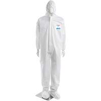 CoverMe XP1800 Coverall, Medium, White, Microporous Toolneeds Inc.