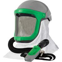 Z-Link Respirator with Tychem 4000 Shoulder Cape & C40, Facepiece Respirator/Welding Helmet Toolneeds Inc.
