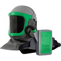Z-Link Powered Air Respirator with Zytec FR Shoulder Cape, Facepiece Respirator/Welding Helmet Toolneeds Inc.