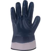 Horizon&reg; Navy Gloves with Pasted Cuffs, Medium, Nitrile Coating, Jersey/Cotton Shell Toolneeds Inc.