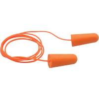 SEALTEC33 Orange Tapered PU Foam Disposable Earplugs, Bulk - Polybag, Corded Toolneeds Inc.