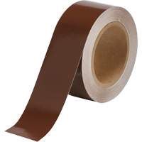 Pipe Marker Tape, 90', Brown Toolneeds Inc.