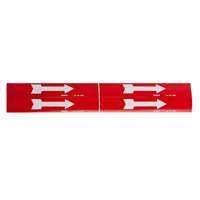 Arrow Pipe Marker, Self-Adhesive, 1-1/8" H x 7" W, Black on Yellow Toolneeds Inc.