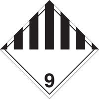 Plaque-&eacute;tiquette TMD divers dangers, Aluminium Toolneeds Inc.