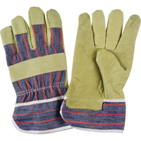 Abrasion-Resistant Comfort Fitters Glove, Large, Grain Pigskin Palm, Cotton Inner Lining Toolneeds Inc.